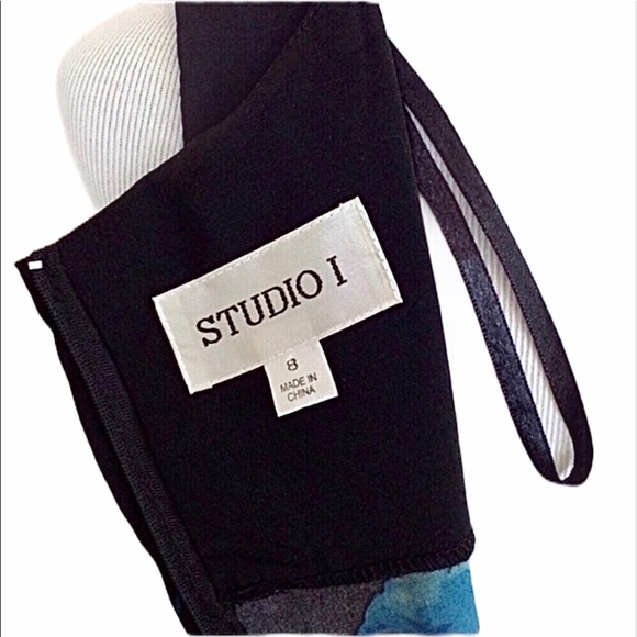 Studio I sleeveless round neck back zip floral print maxi dress - Picture 5 of 7